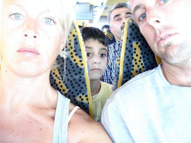 Boy on a Bus